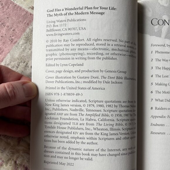 God Has A Wonderful Plan For Your Life by Ray Comfort - Picture 2 of 4